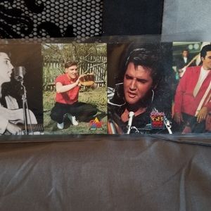 Elvis Presley collector cards uncut